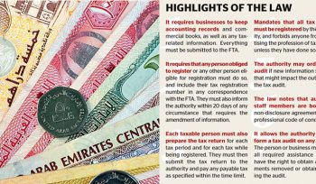 New Tax Laws VAT Announced UAE