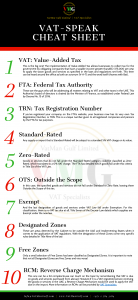 VatMan's VAT-Speak Cheat Sheet